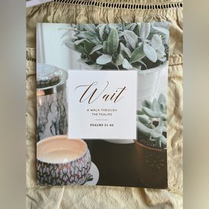 Daily Grace Wait | 6 Week Study | A Walk Through Psalms 31-60, never used